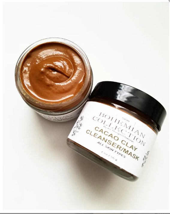 Cacao clay cleanser / mask
