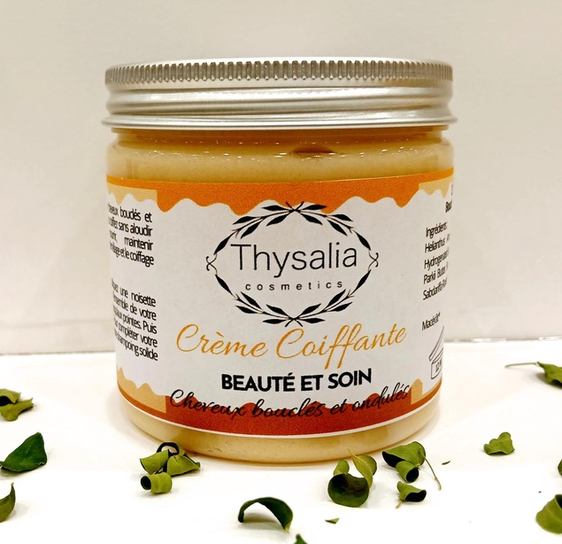 Crème coiffante pour cheveux bouclés & ondulés