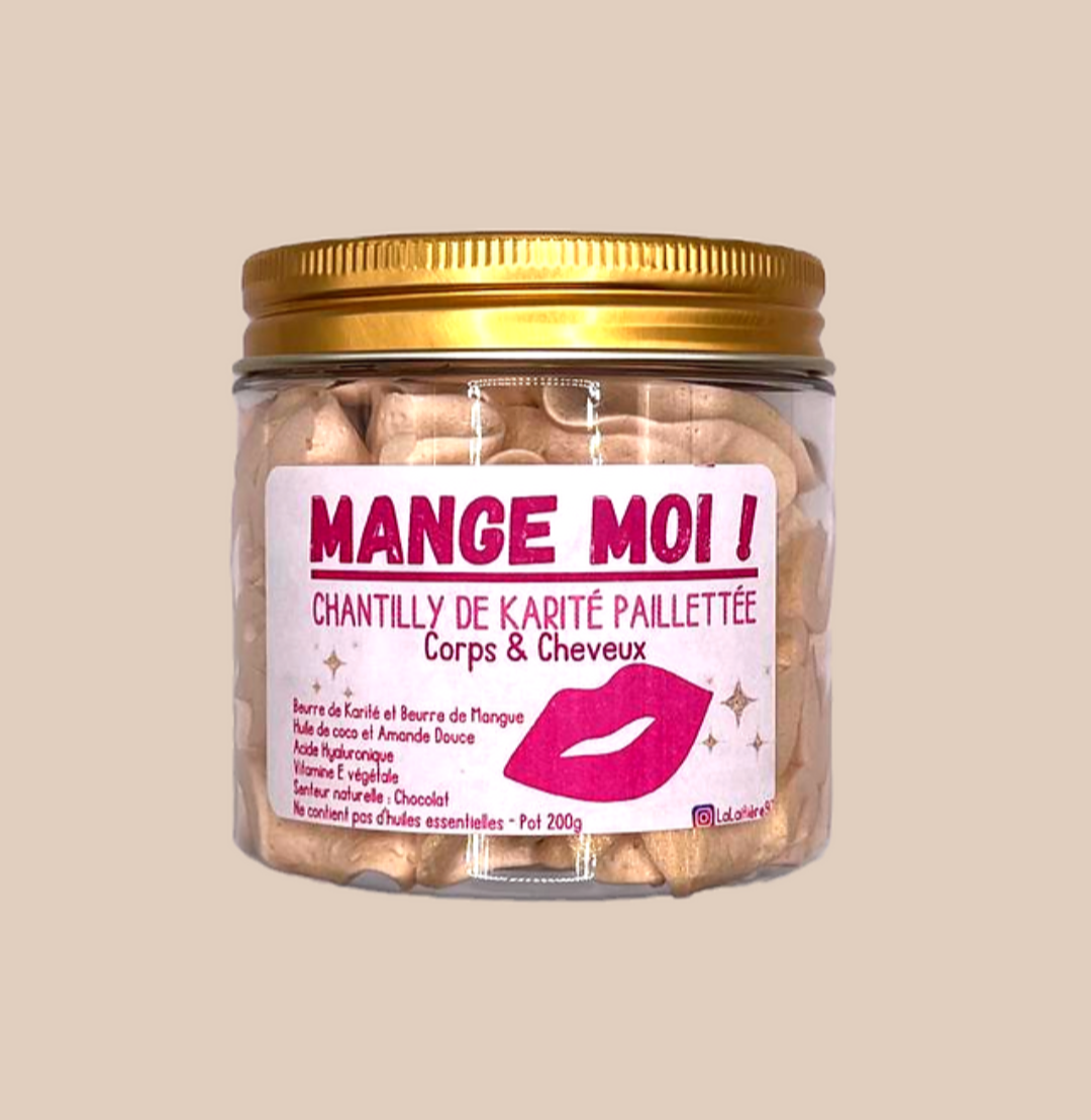 MANGE-MOI! Chantilly de Karité au Chocolat
