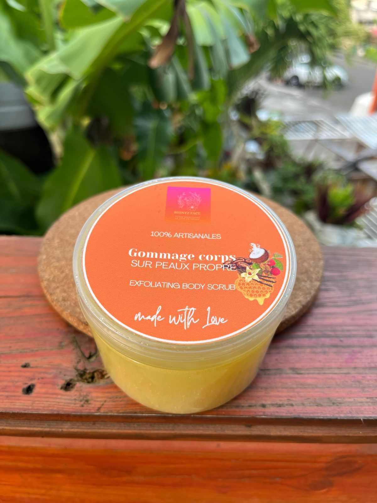 Gommage corps artisanal gourmand