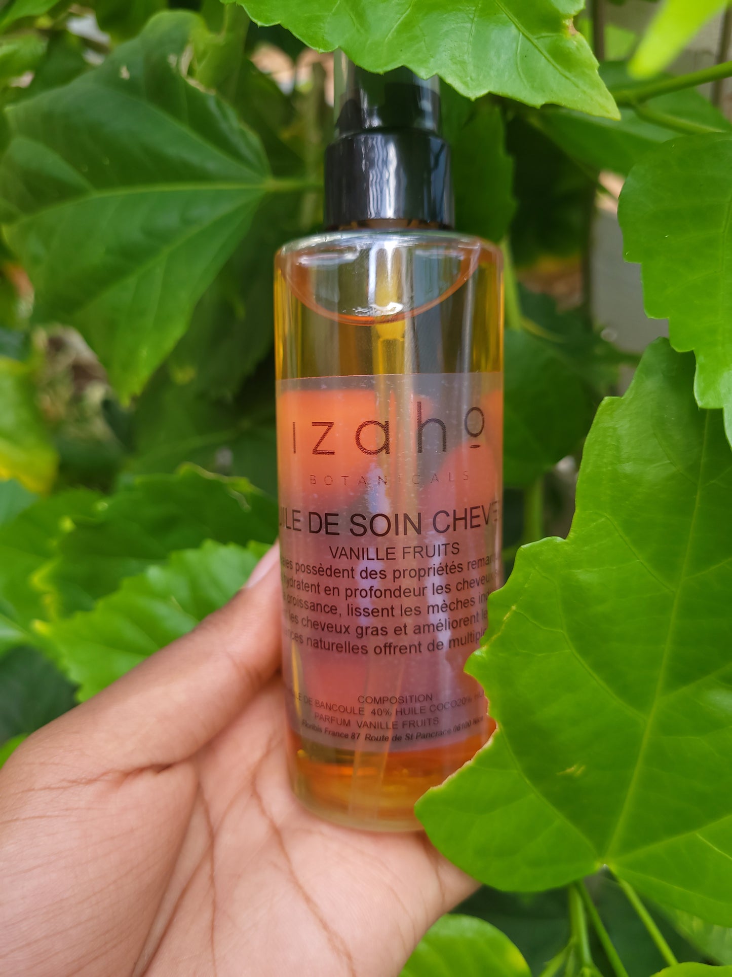 Huile de soin cheveux 120ml
