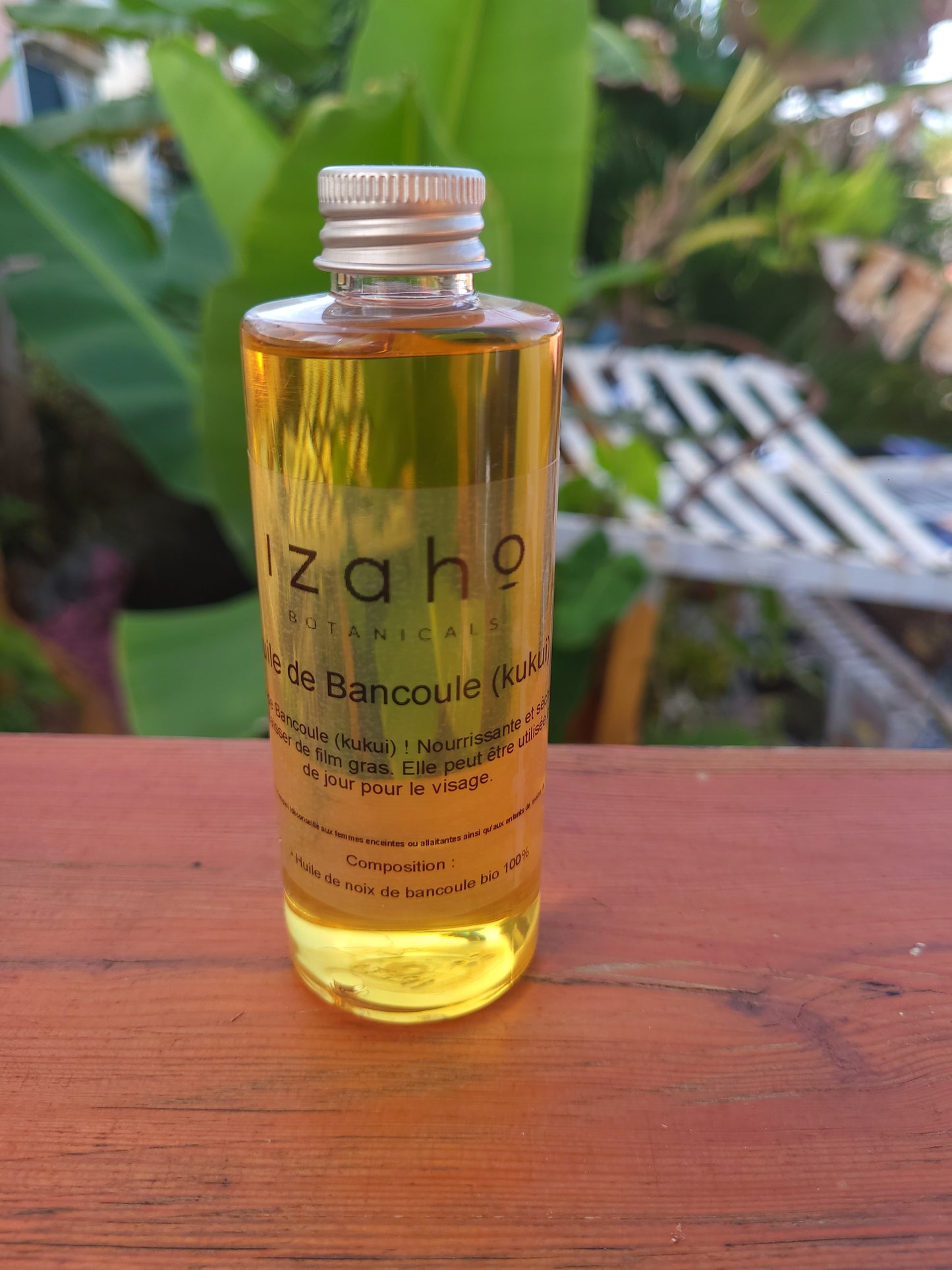 Huile végétale bancoule/kukui 120ml