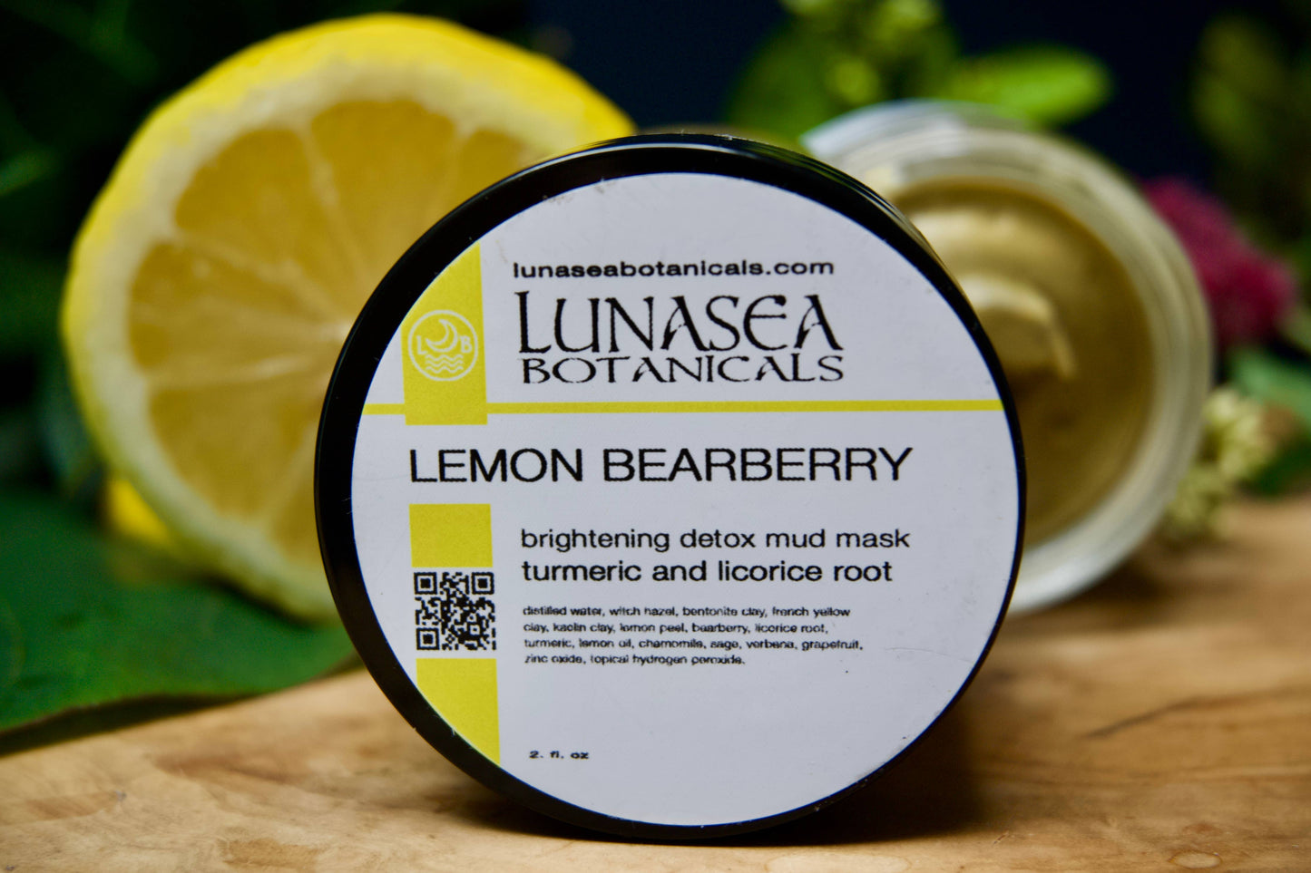 Lemon Bearberry Brightening Detox Mud Mask