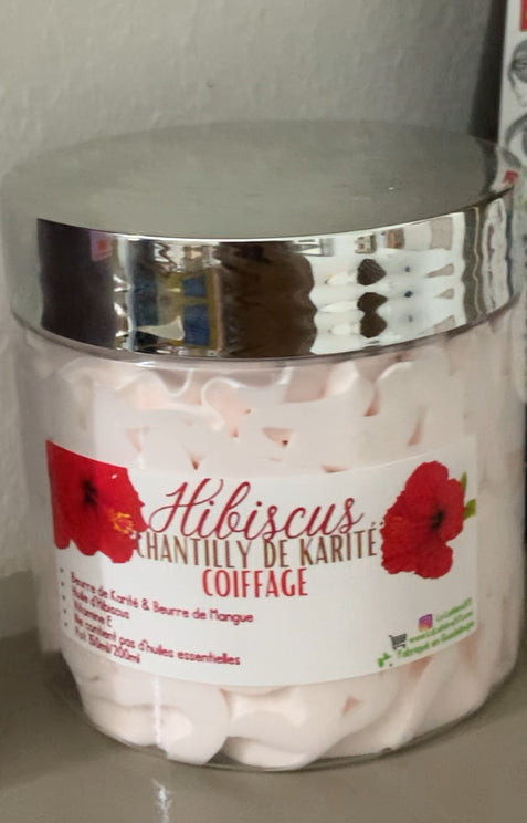 Chantilly à l'hibiscus