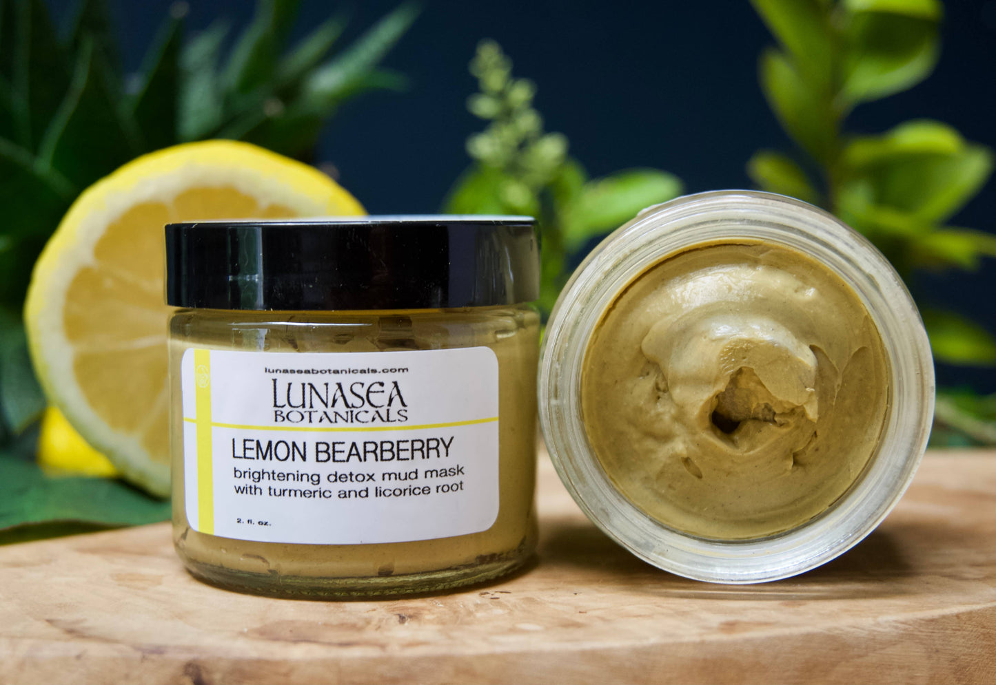 Lemon Bearberry Brightening Detox Mud Mask