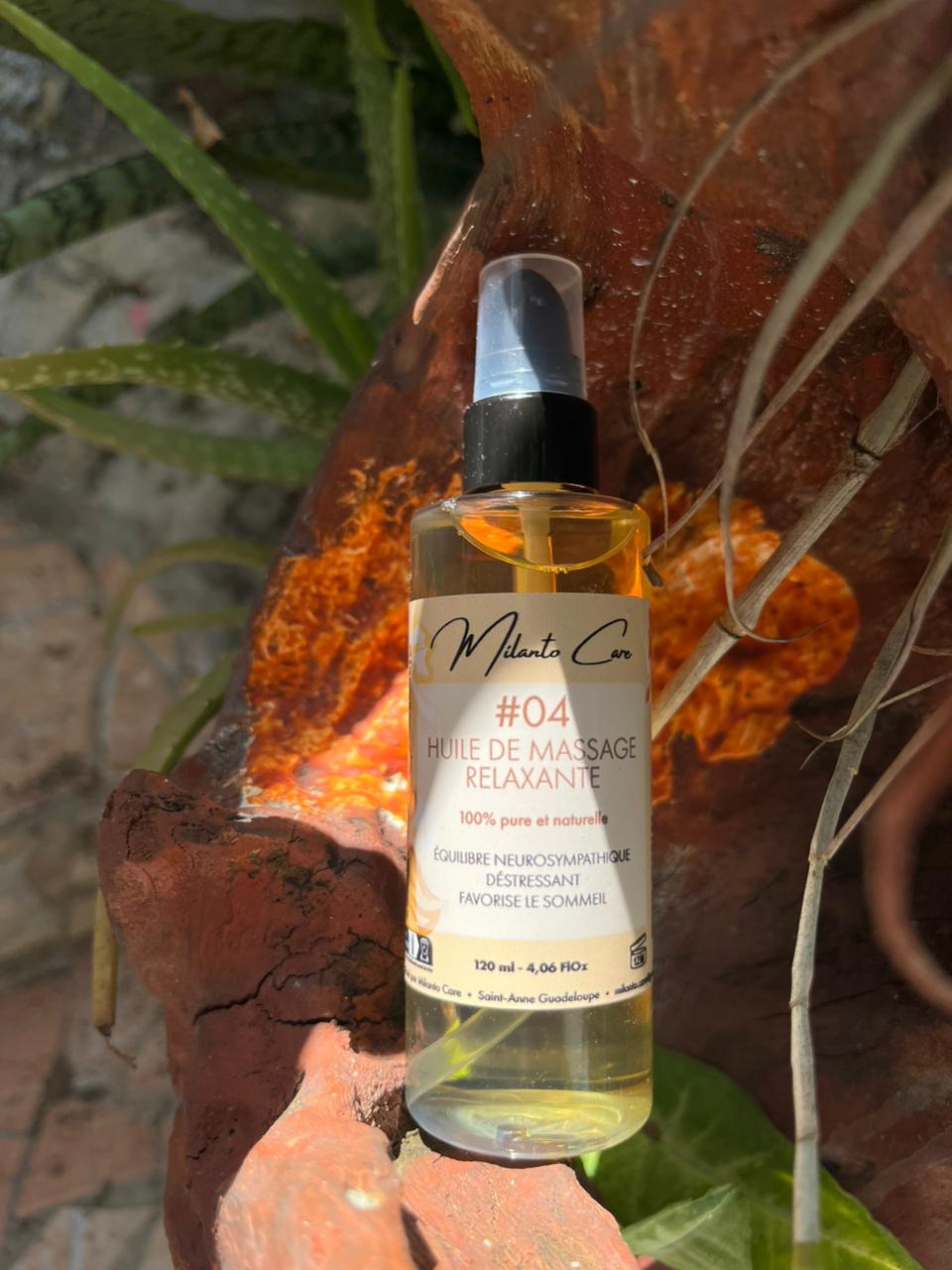 Huile de massage relaxante 120ml