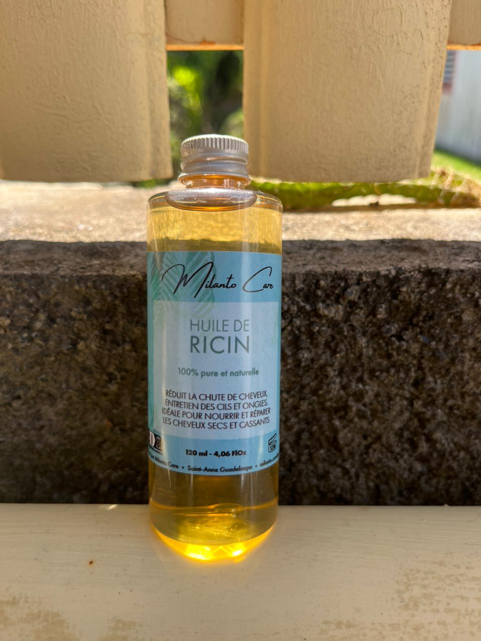 Huile végétale ricin 120ml