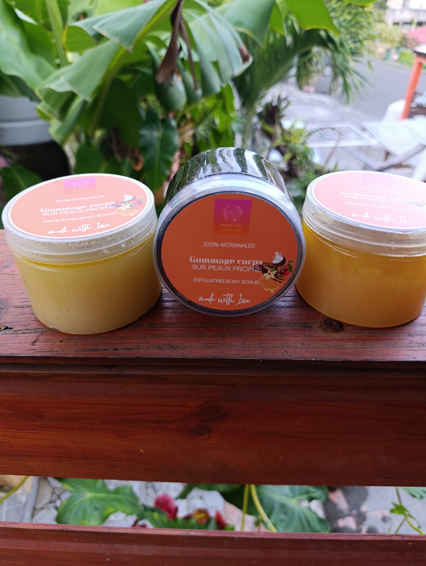 Gommage corps artisanal gourmand